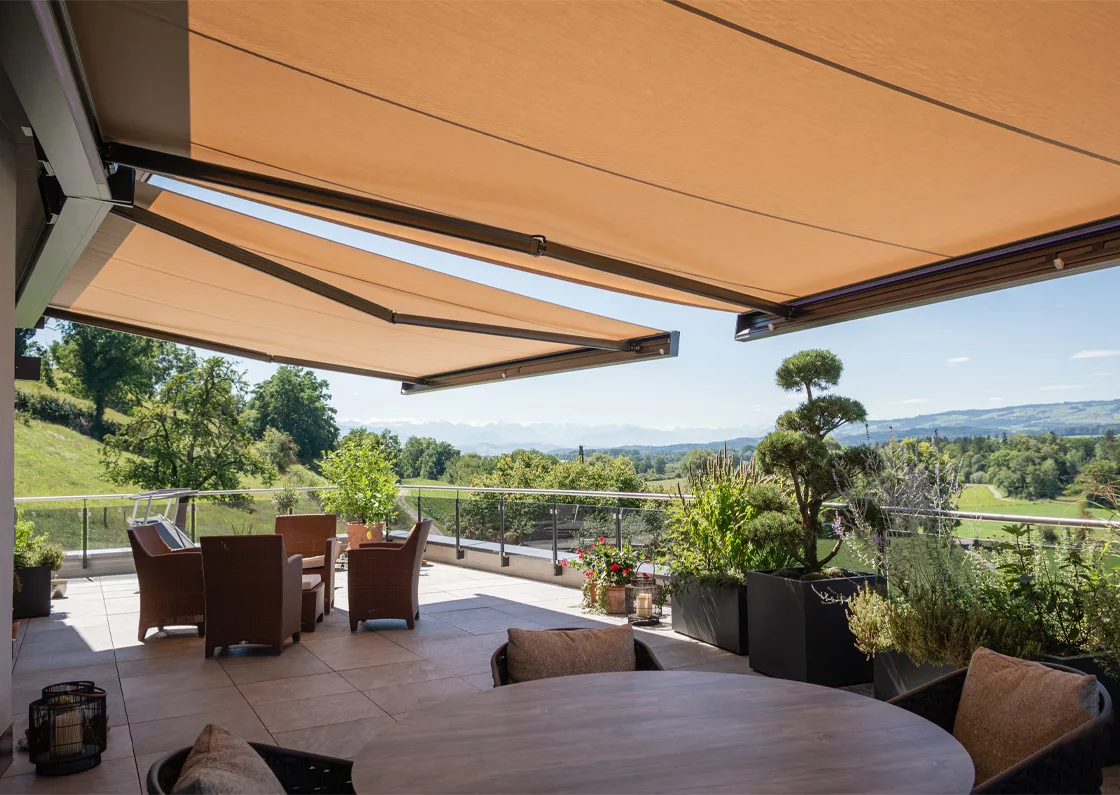 Terrassenüberdachung mit Markise: Planung und Montage vom Fachmann