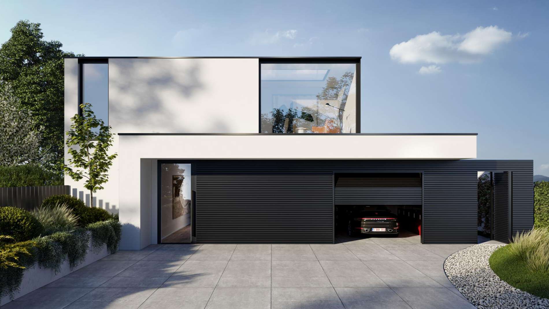 fassadenverkleidung anthrazit VD AluSysteme