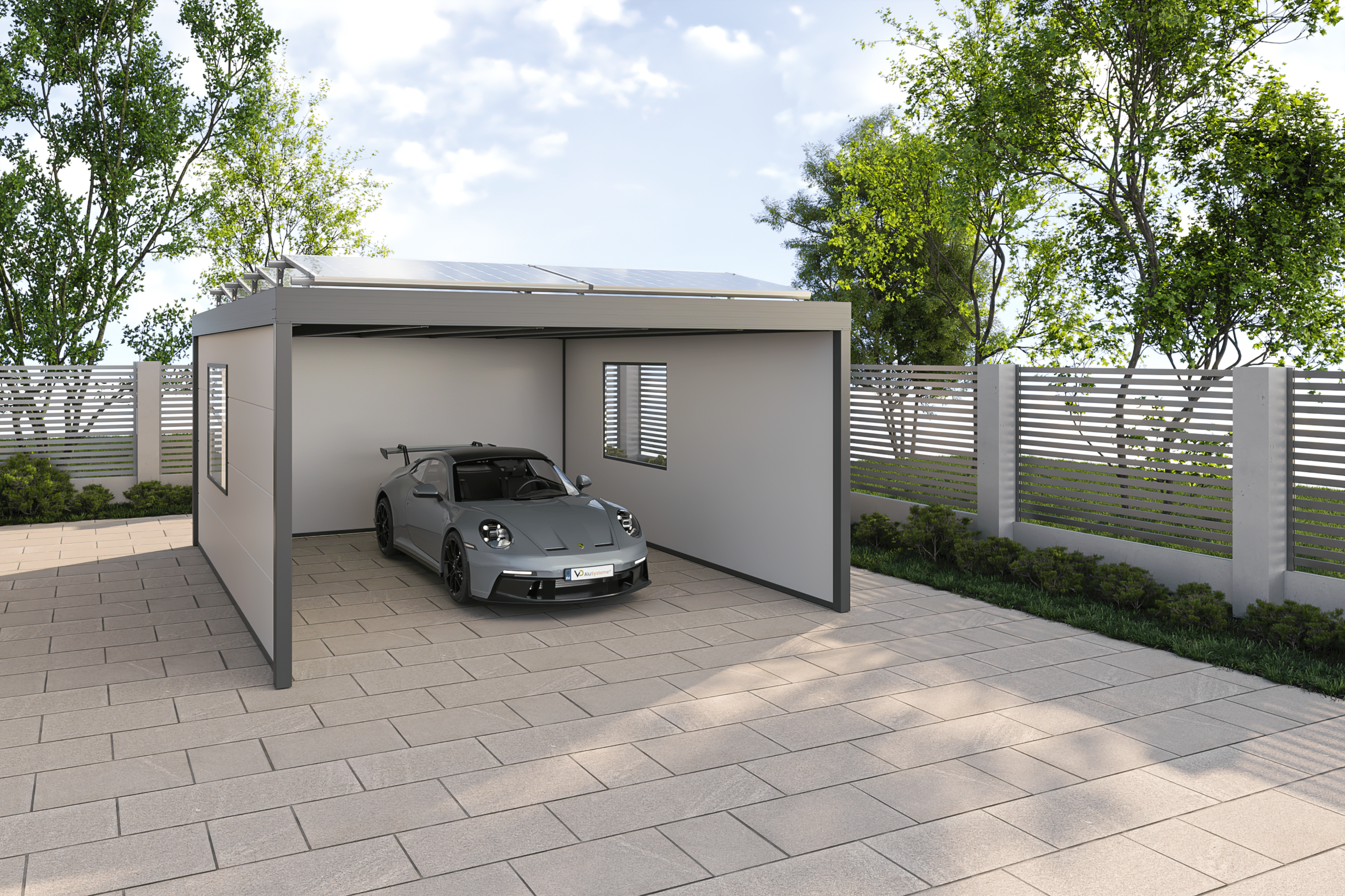 sandwichplatten Garage