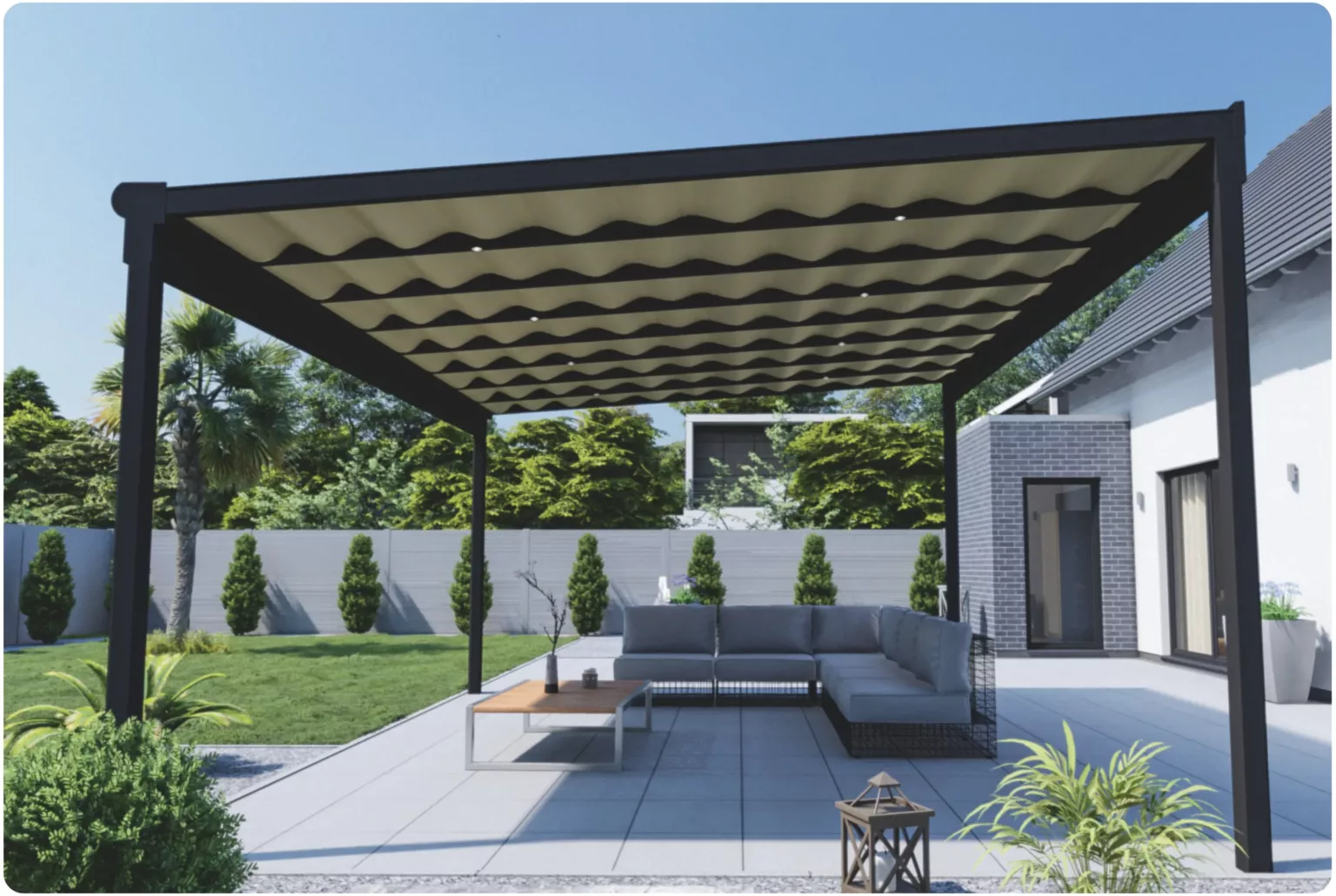 Vorteile einer Terrassenüberdachung freistehend: Flexibilität, Unabhängigkeit und modernes Design