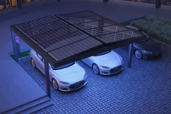 Carport Solarüberdachung - Tarasola