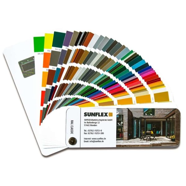 SUNFLEX-RAL-Farbpalette