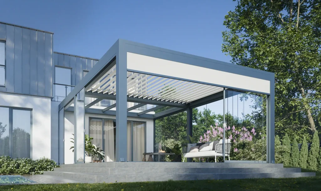 Terrassenueberdachung-mit-Stoffdach